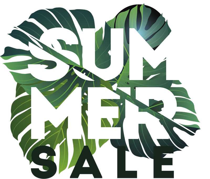 Summer Sale Decorative Sticker - Graphic Design Clipart (800x680), Png Download