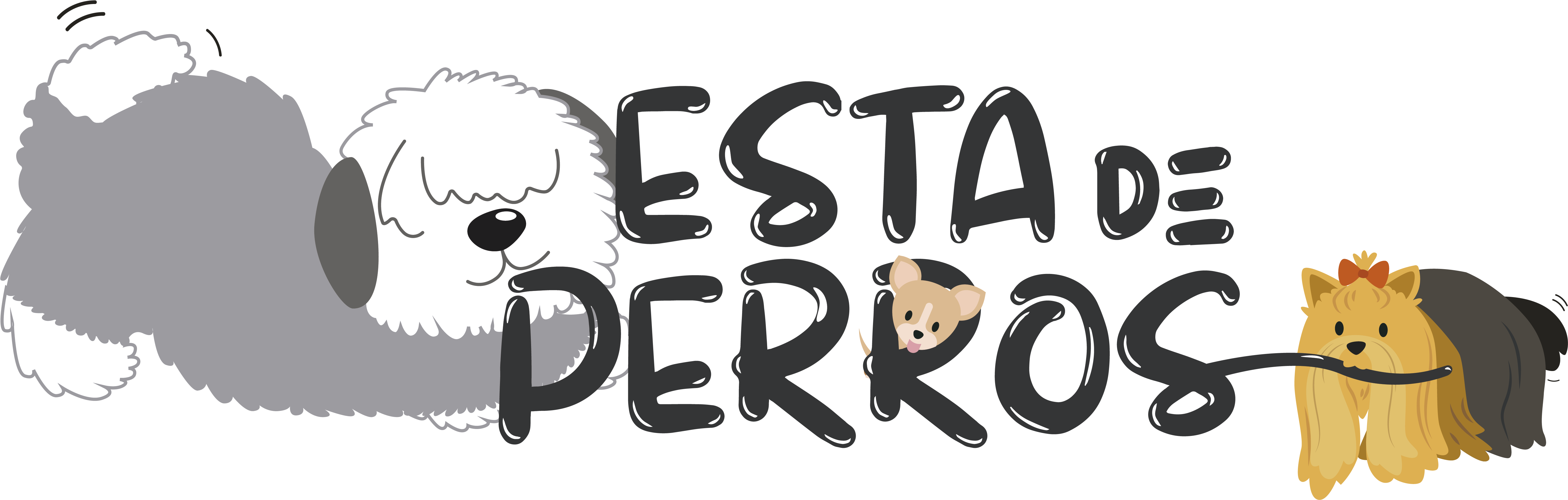 Esta De Perros - Illustration Clipart (8088x5000), Png Download