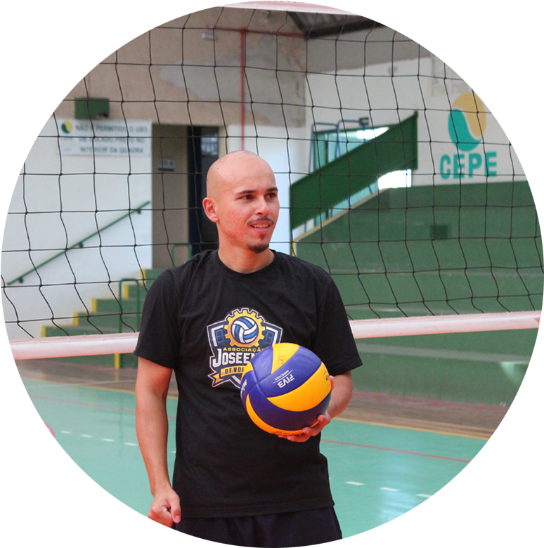 Autores Jonathan Cleber Associacao Joseense De Voleibol - Player Clipart (780x780), Png Download