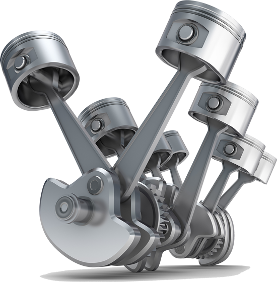 Parts - Engin - Auto Parts Clipart (550x560), Png Download