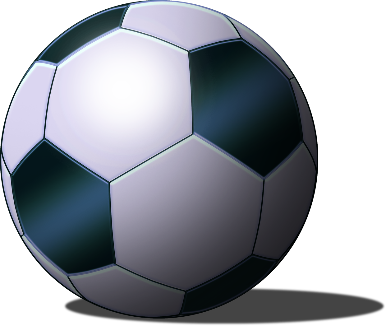 Png Bola De Futebol - Bolas De Futebol Em Png Clipart (1242x1048), Png Download