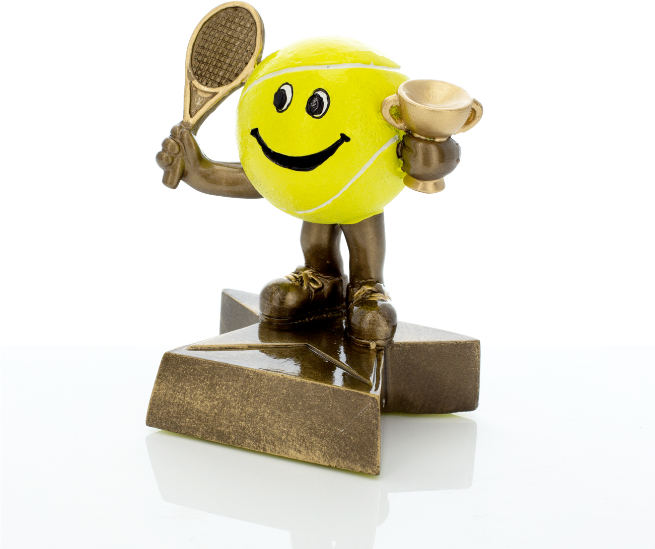 Bola De Tenis Perfil - Figurine Clipart (1300x1300), Png Download