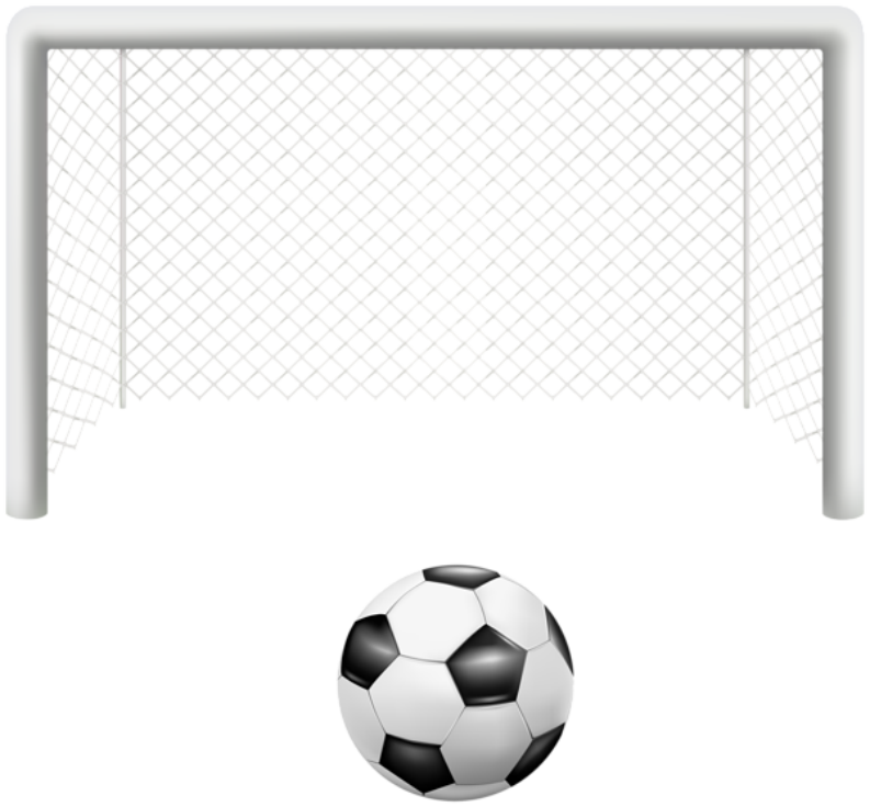 Futebol Trave De Futebol 3 Png - Arco De Futbol Para Colorear Clipart (793x736), Png Download