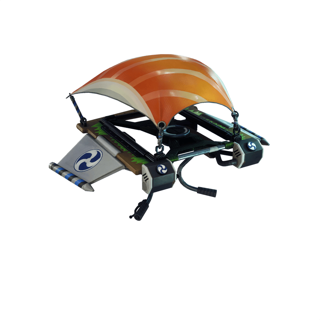 Flying Fish Featured Png - Dark Bomber Fortnite Glider Clipart (1024x1024), Png Download