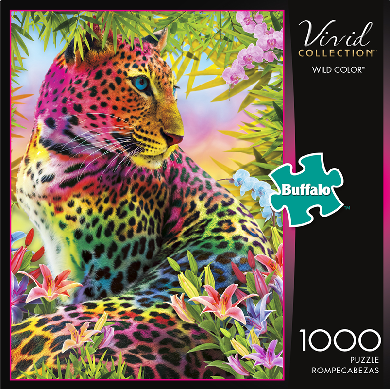 Rompecabezas De 1000 Piezas Marca Buffalo - Vivid Collection Puzzles Clipart (1000x800), Png Download