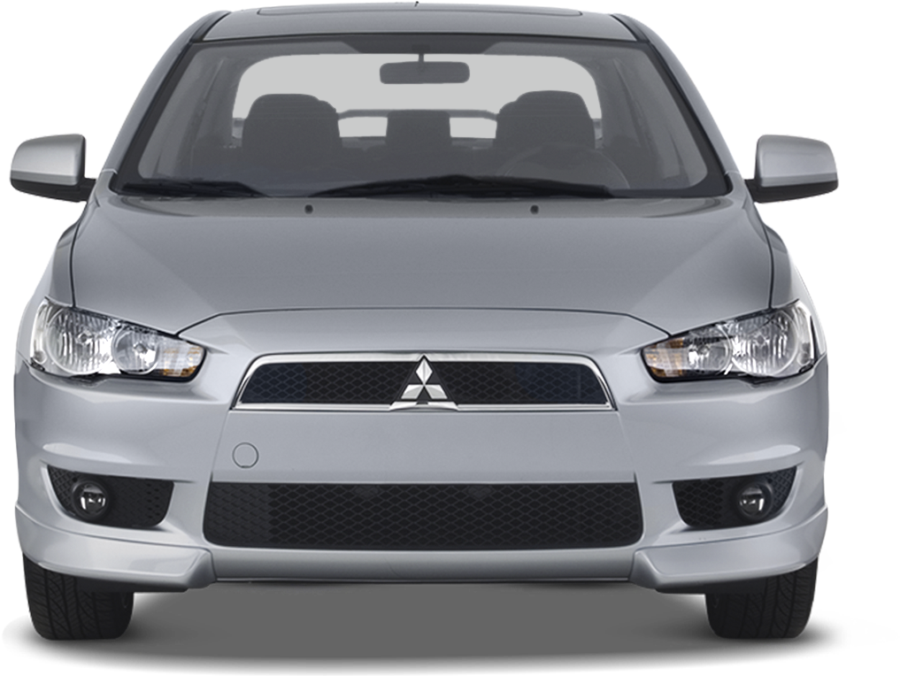 2009 Mitsubishi Lancer Front Clipart (1280x960), Png Download