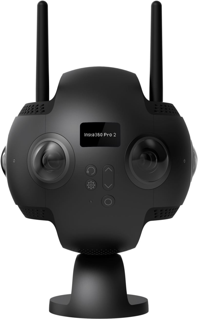 Thee Insta360 Pro 2 Uses Six Cameras, Which Can Capture - Insta360 Pro 2 Clipart (2048x1650), Png Download