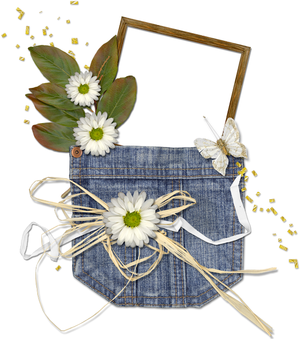Molduras Lindas - Camomile Clipart (600x668), Png Download