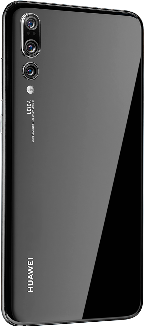 Huawei P20 Pro - Huawei P20 Pro Preto Clipart (1200x1200), Png Download