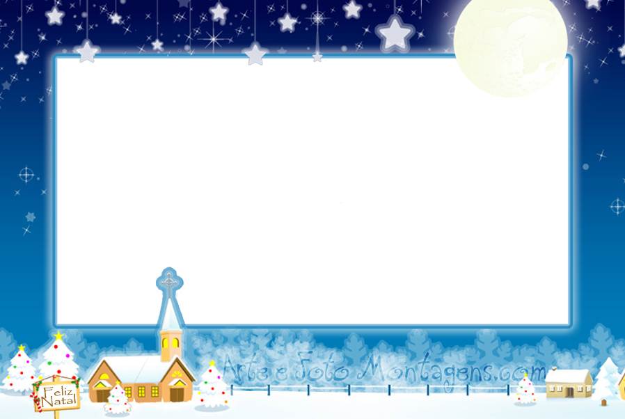 Molduras - Imagens De Natal Com Fundo De Natal Clipart (898x602), Png Download