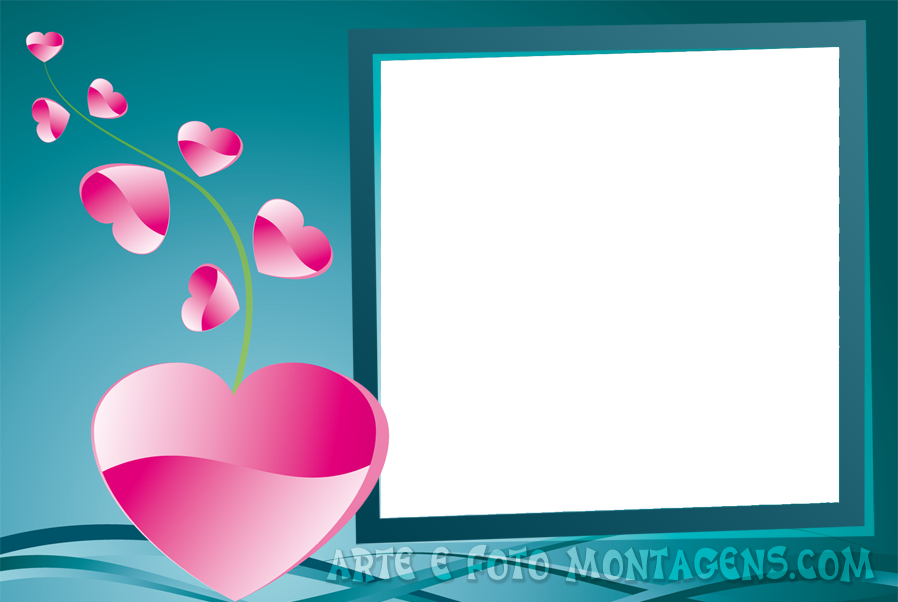 Molduras Para Fotos - Molduras De Fotos Amor Clipart (898x602), Png Download