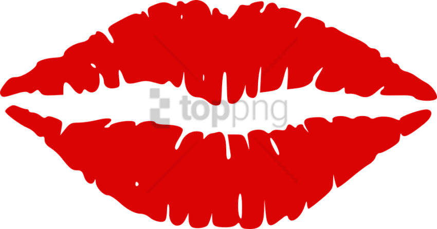 Free Png Labios Dibujo Png Images Transparent - Red Lips Clipart (850x446), Png Download