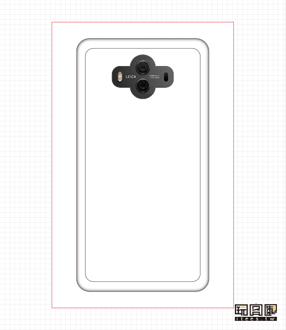 Huawei Mate10 3d - Smartphone Clipart (565x650), Png Download