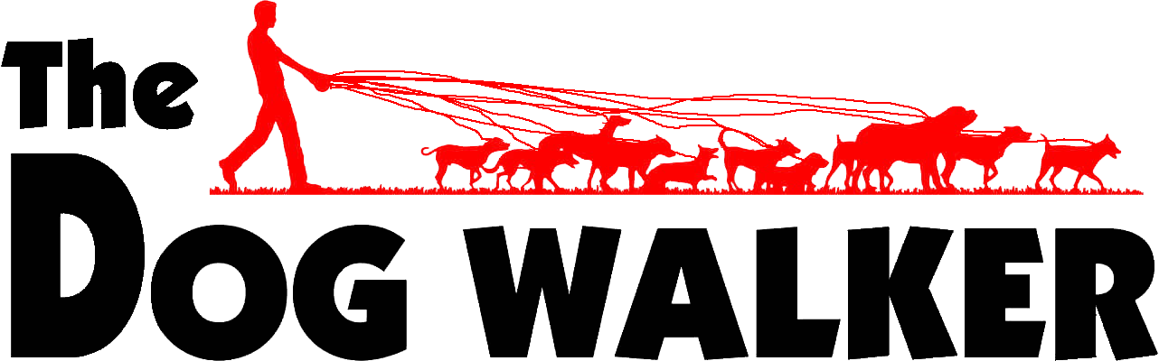 The Dog Walker Logo - Dog Walker Logo Clipart (1282x400), Png Download