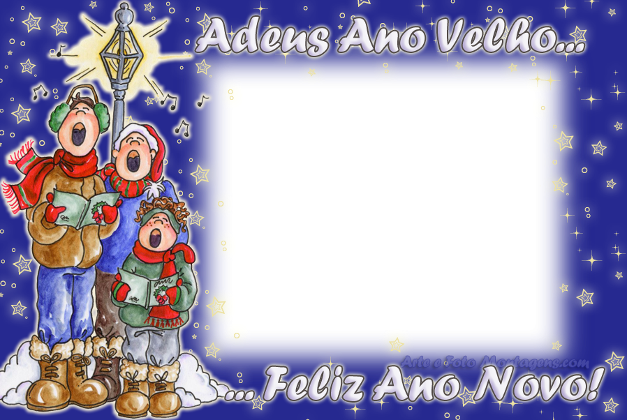 Molduras - Molduras - Molduras - Molduras - Christmas Carolers Clip Art - Png Download (898x602), Png Download