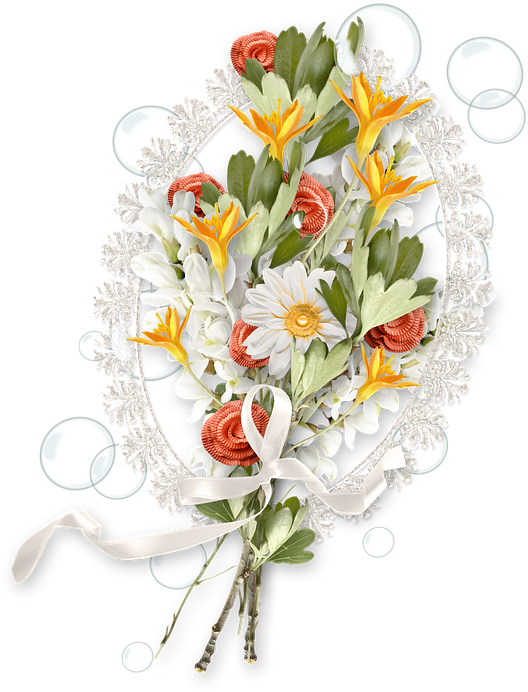Cluster, Photoshop, For Photoshop, Decor, Ornament - Bouquet Clipart (561x720), Png Download