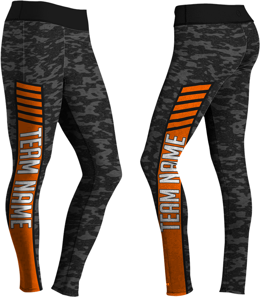 Diagonal Impact Leggings - Tights Clipart (1000x1000), Png Download