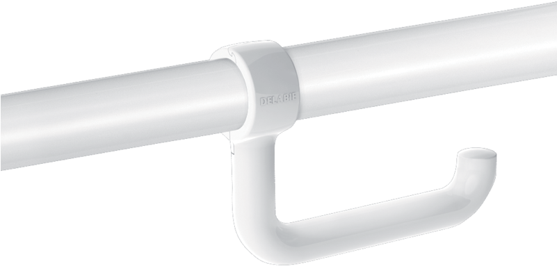 Toilet Roll Holder With Spindle For Ø 32mm And Ø 34mm - Pipe Clipart (800x800), Png Download