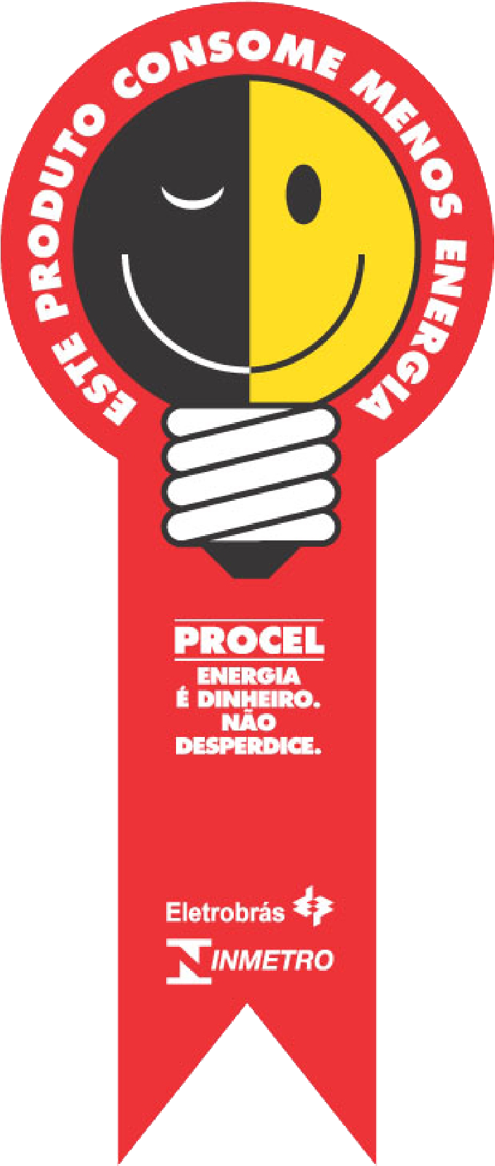 Procel - Selo Procel Vetor Clipart (703x1655), Png Download