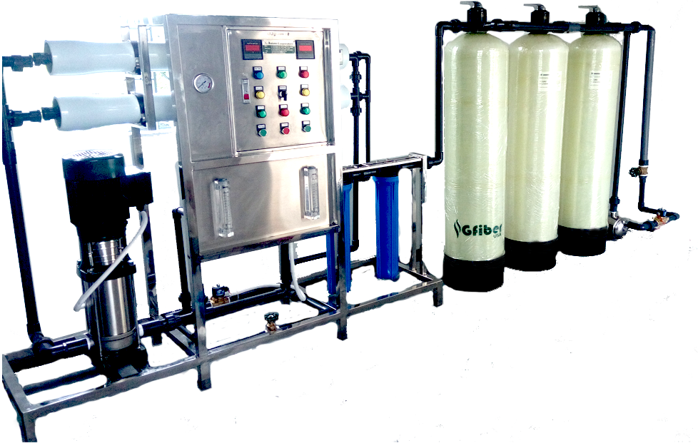 Commercial Water Treatment Plant - Machine Clipart (978x621), Png Download