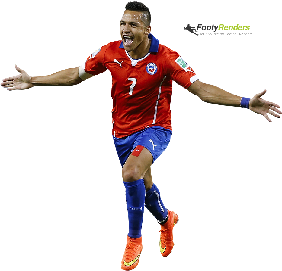 Alexis Sanchez Render - Player Clipart (1000x942), Png Download