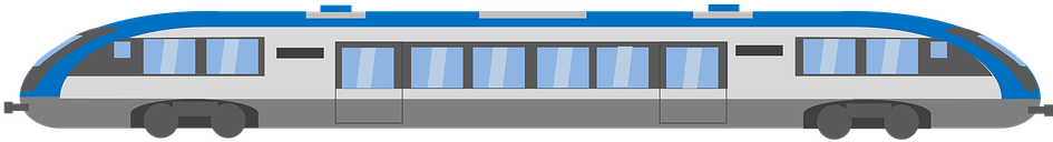 Tren, Ter, Transporte - Tram Clipart (960x492), Png Download