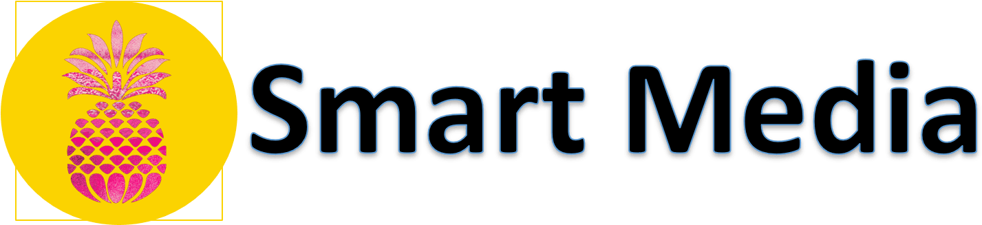 Pink Pineapple Smart Media - Pineapple Clipart (1549x326), Png Download