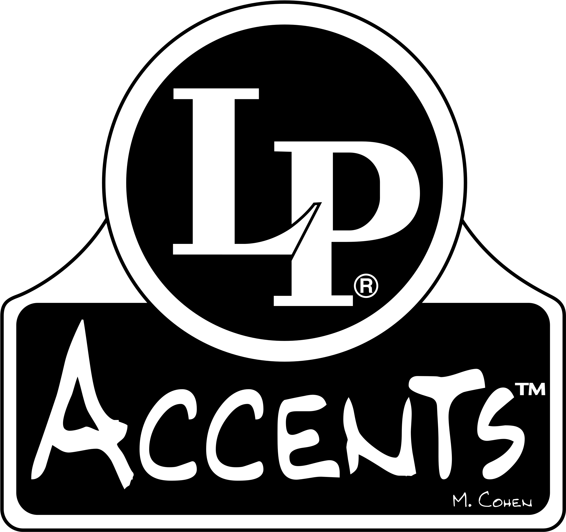Lp Accents Logo Png Transparent - Sign Clipart (2400x2400), Png Download