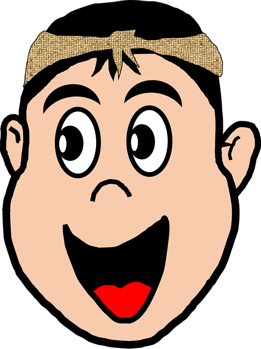 Feliz, Sonrisa, Cara, Persona, Personas, Sonriendo - People Smiling Face Png Clipart (538x720), Png Download