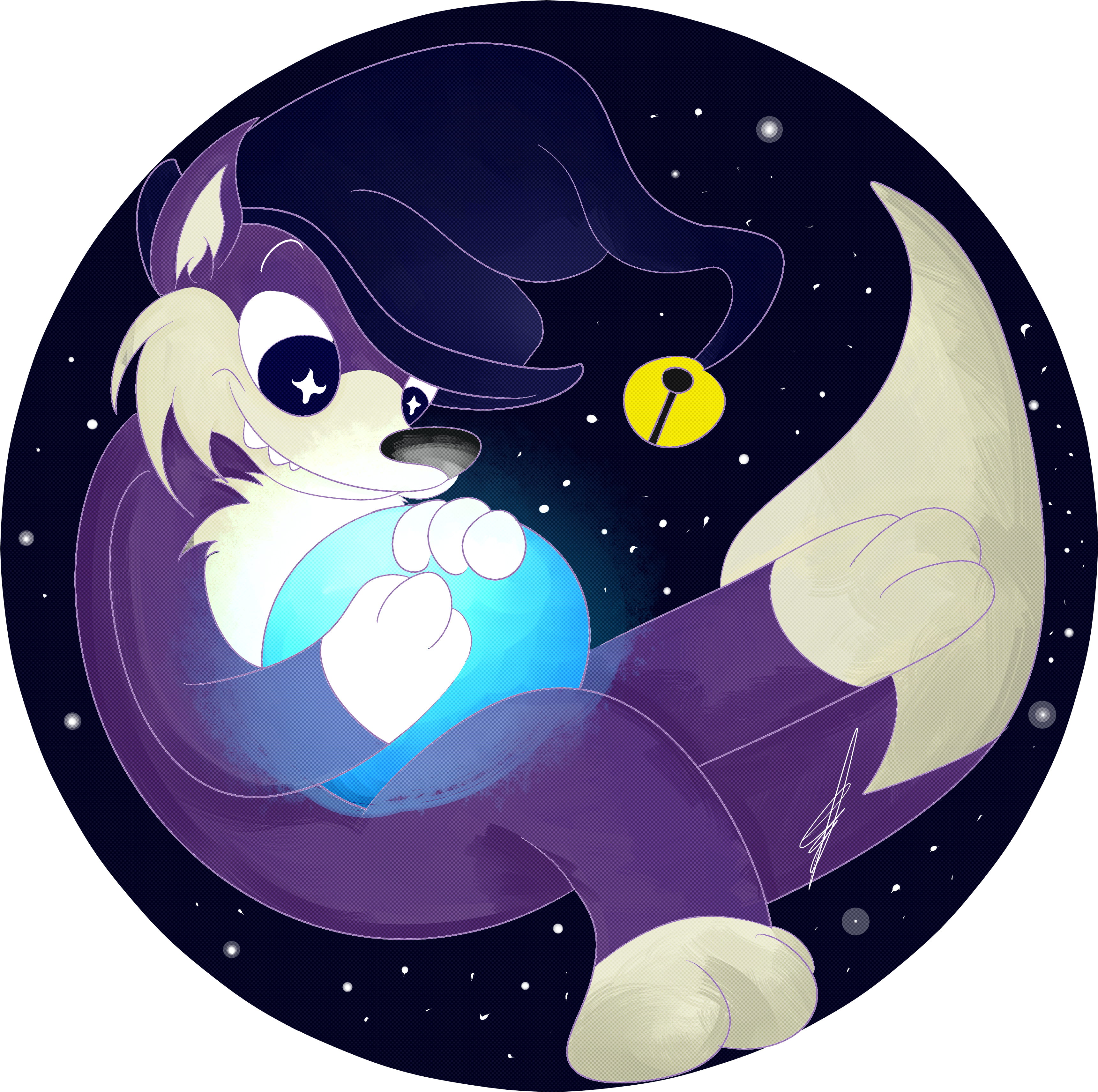 Young Fortune Teller Clipart (3633x4000), Png Download