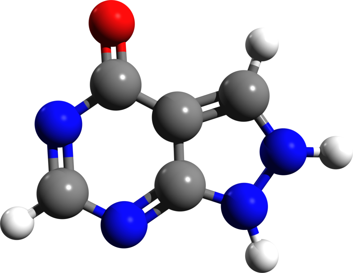 Relación Entre Medicamentos Para La Gota Y La Hiperuricemia - 3d Model Of Serotonin Clipart (1140x880), Png Download