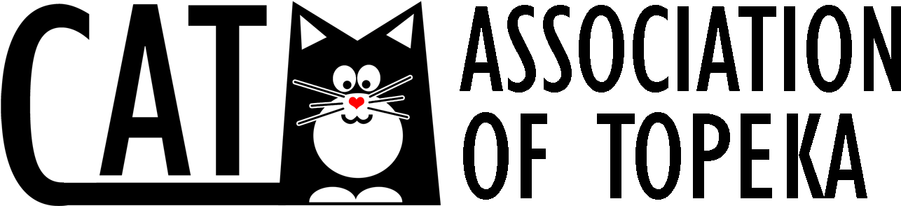 Topeka Cat Assocation - Cartoon Clipart (1340x340), Png Download