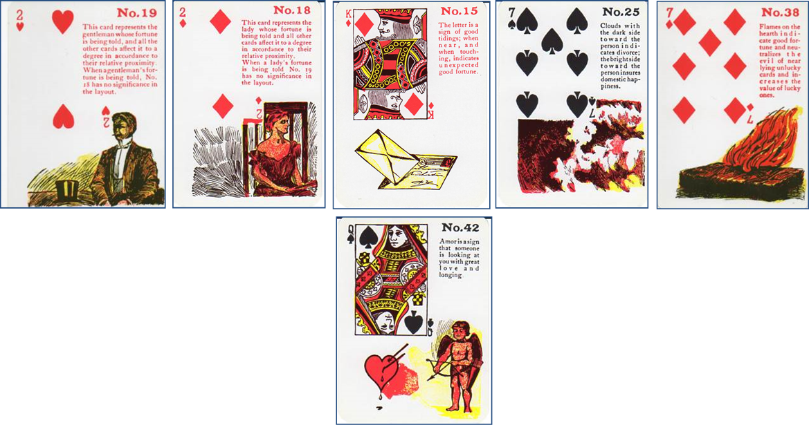 Gypsy Witch Fortune Telling Playing Cards Living With - Gypsy Witch Fortune Playing Cards 18 Clipart (1169x615), Png Download