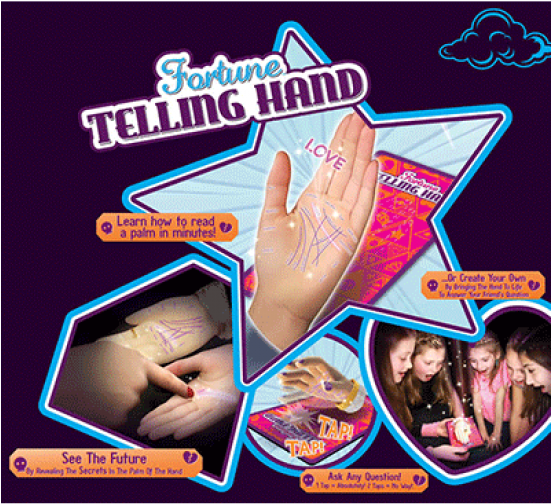 Wishcraft Fortune Telling Hand By Fantasma Magic - Food Clipart (980x550), Png Download