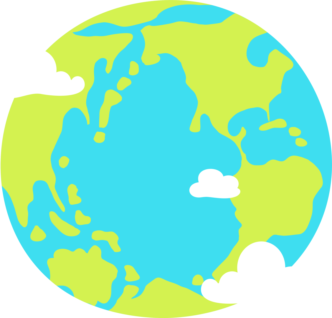 Planeten Clipart Birthday - Map - Png Download (1127x1080), Png Download