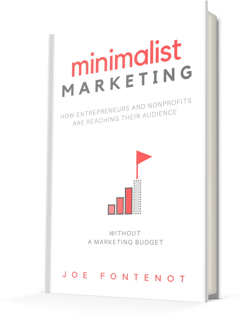 Minimalist Marketing Book Cover 3d Right Transparent - Poster Clipart (1004x1290), Png Download