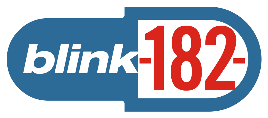 Blink 182 Logo Png - Blink 182 All The Small Clipart (876x387), Png Download