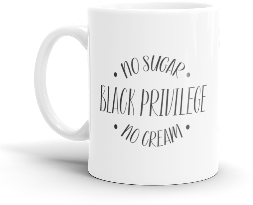 Black Coffee Mug - Coffee Cup Clipart (1000x1000), Png Download