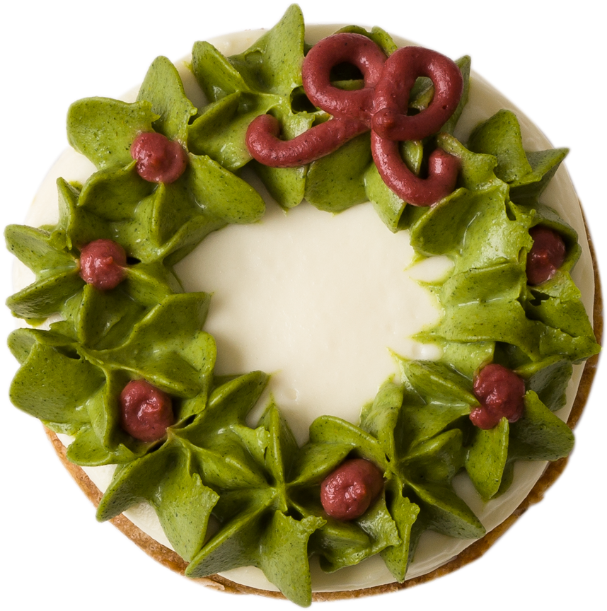 Holly Wreath Png Clipart (900x900), Png Download