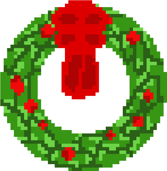 Holly Wreath - Circle Clipart (600x600), Png Download