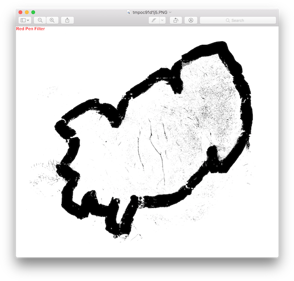 Original Slide, Red Pen Filter - Heart Clipart (591x565), Png Download