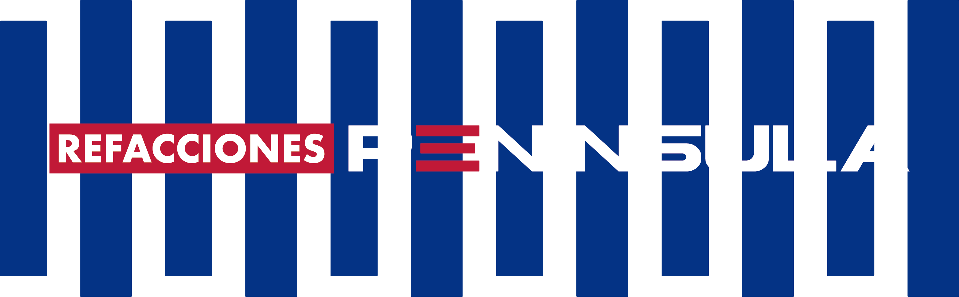 Refacciones Península - Graphic Design Clipart (3326x1032), Png Download