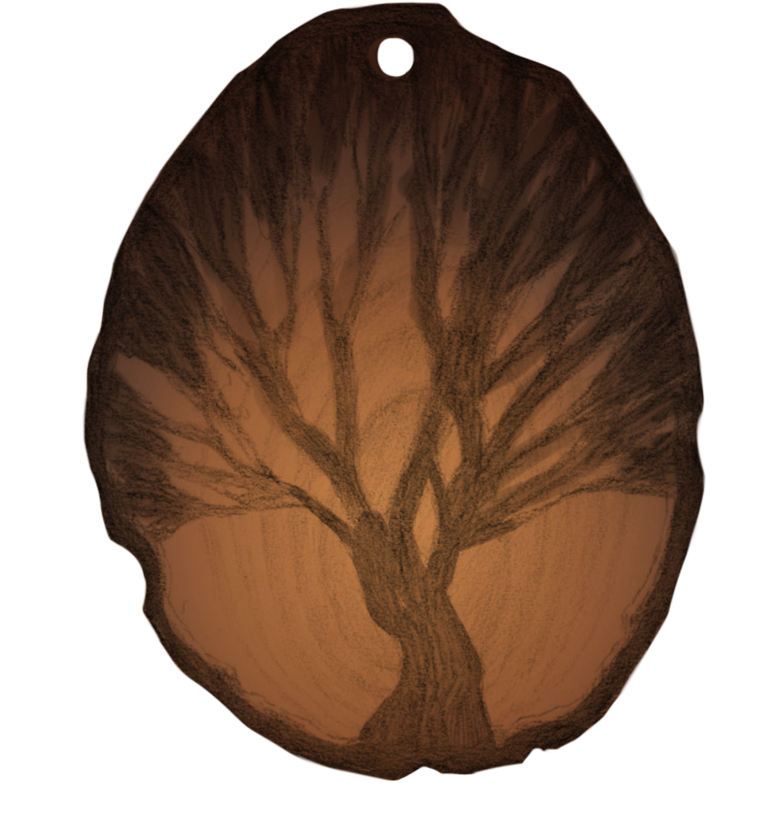 The Holy Symbol Of Grethken, Patron Enaros Of Wastelanders - Oak Clipart (790x930), Png Download