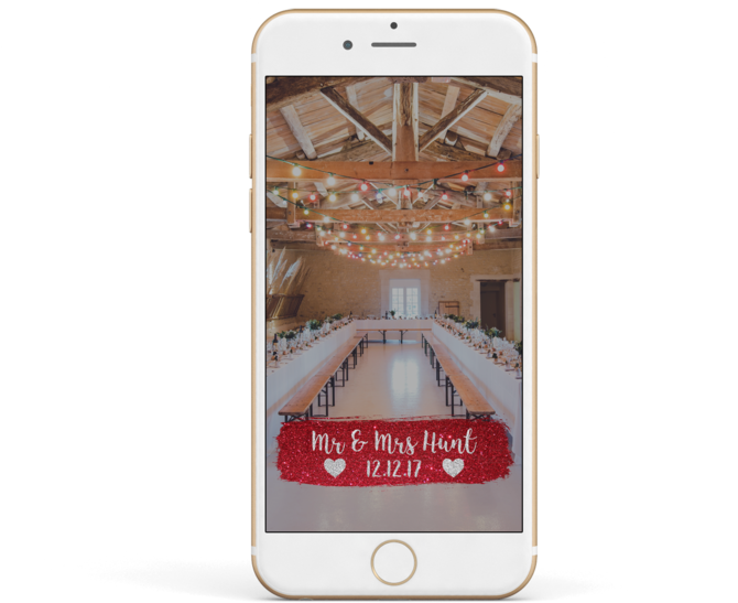 Visit - Wedding Snapchat Filter Red Roses Clipart (750x554), Png Download