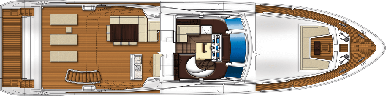 78 20151028161828 Grande 95rph Wheel House - Azimut Grande 95rph Clipart (1300x326), Png Download