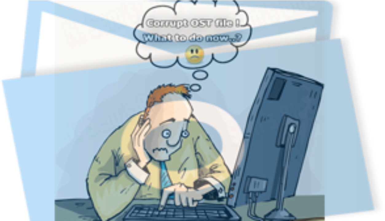 Why Does Outlook 2010 Ost File Keeps Getting Corrupted - Illustration Clipart (1280x720), Png Download