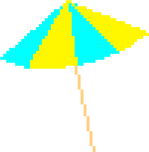 Parasol - Triangle Clipart (660x620), Png Download