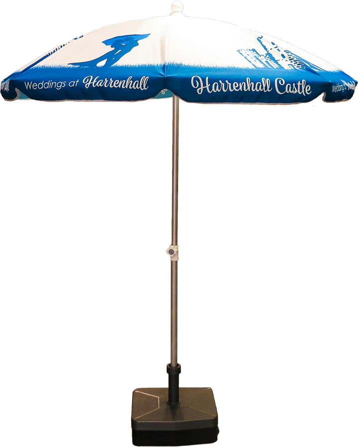 Aluminium Parasol Main Image For Carousel - Umbrella Clipart (718x897), Png Download