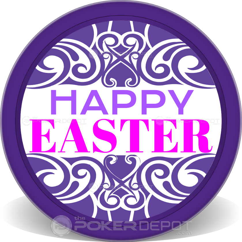 Easter Bunny - Back - Circle Clipart (840x840), Png Download