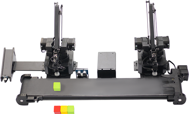 [official] Uarm-conveyor Belt - Arduino Robot Arm With Conveyor Clipart (700x450), Png Download